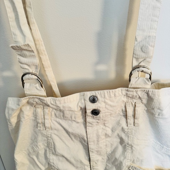 ISABEL MARANT HIGH-WAISTED EFFIE SHORTS WITH SUSPENDERS - Picture 5 of 10